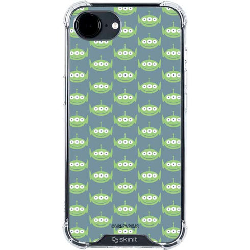 Disney Toy Story Alien Pattern iPhone 16e Clear Case